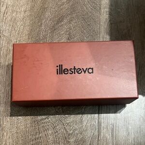 Illesteva Bold Red Storage Box